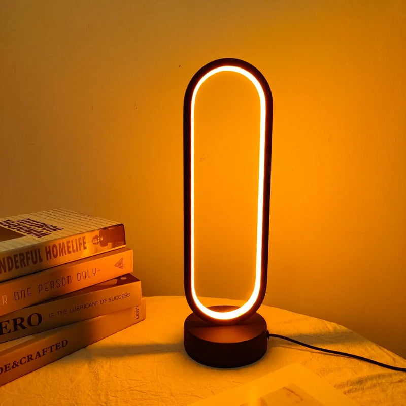 Caleesa tricolor LED halo lamp