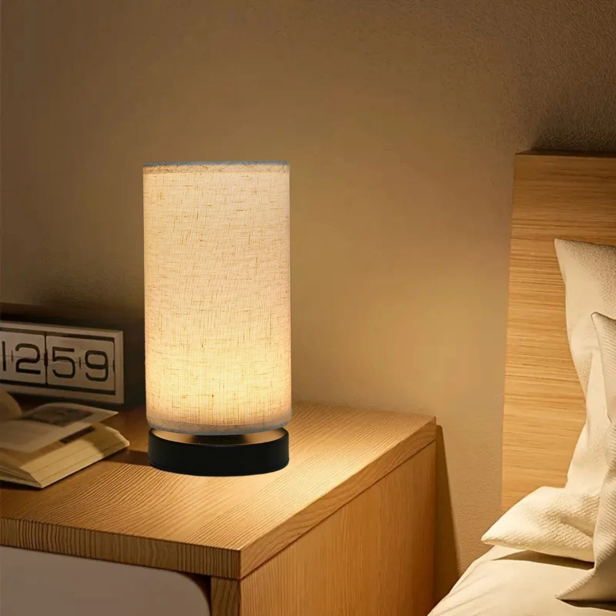 Caleesa nordic fabric table lamp